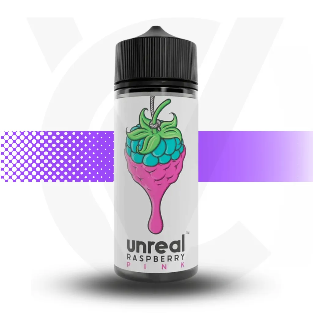 Unreal Raspberry 100ml 70VG/30PG Vape Juice - Image 6