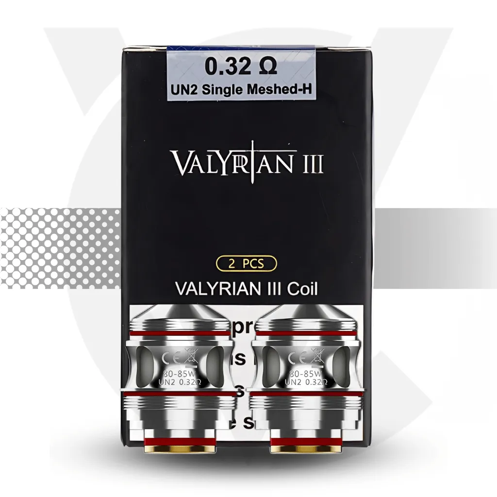 Uwell Valyrian 3 Replacement Coils - 0.32ohm